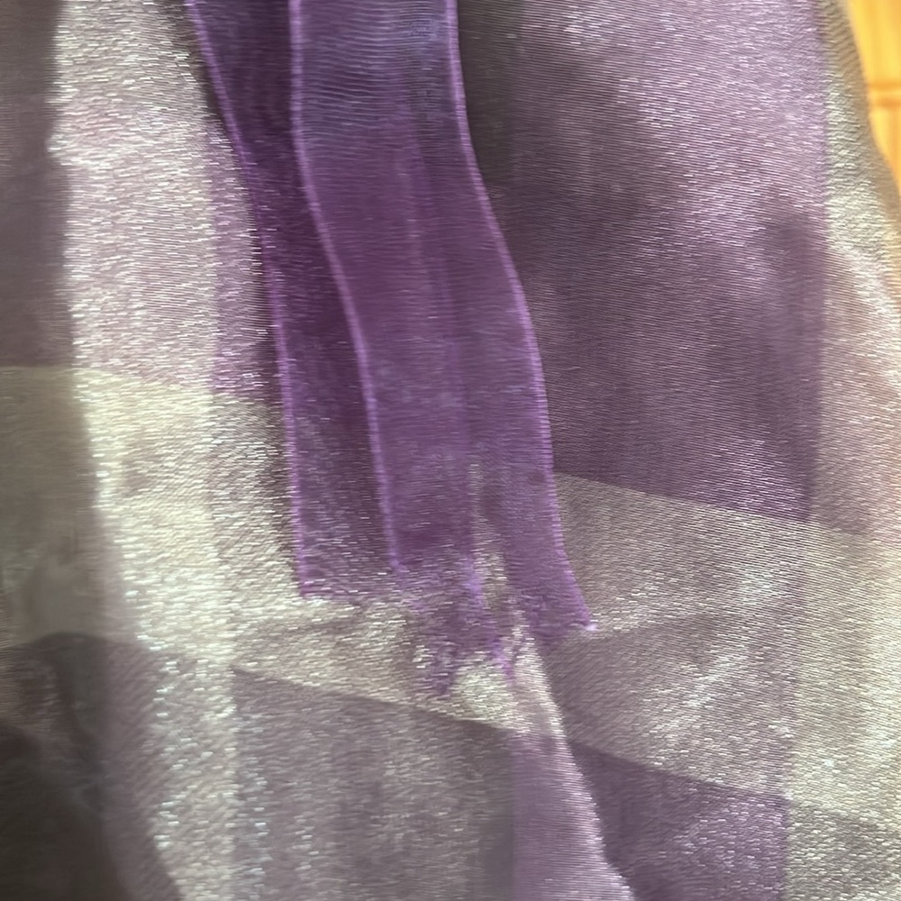 Bonnie Jean Purple & Gold Formal Dress, Girls 6X - Picture 8 of 12